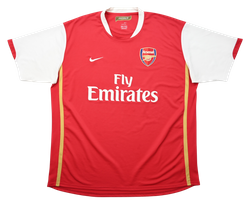 2006-08 ARSENAL LONDON SHIRT XXL