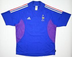2002-04 FRANCE *ZIDANE* SHIRT L