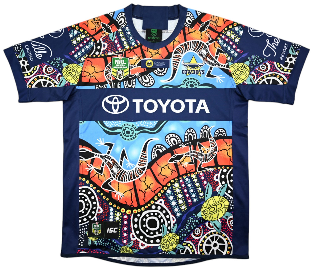 COWBOYS RUGBY NRL SHIRT L