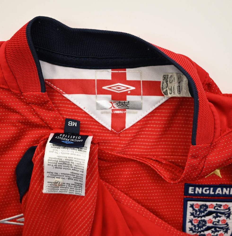 2004-06 ENGLAND SHIRT M. BOYS