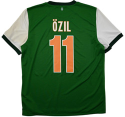 2009-10 WERDER BREMEN *OZIL* SHIRT L