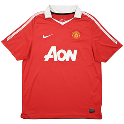 2010-11 MANCHESTER UNITED *GIGGS* SHIRT L