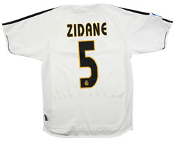 2003-04 REAL MADRID *ZIDANE* SHIRT S