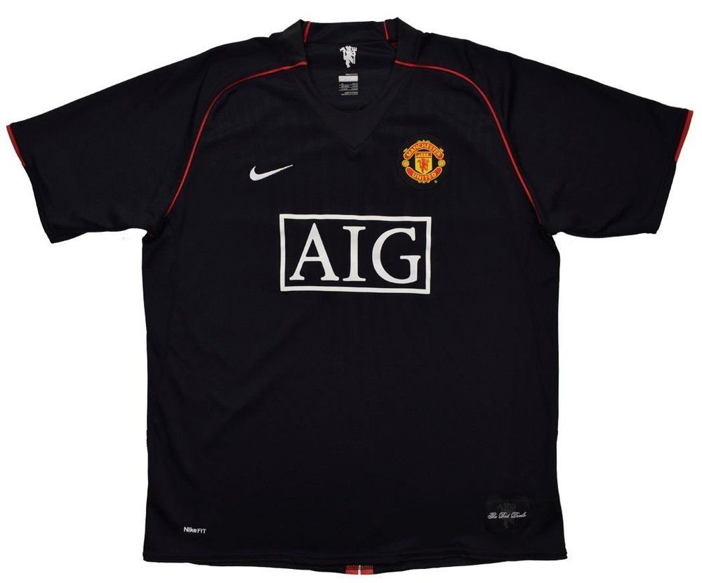 2007-08 MANCHESTER UNITED SHIRT L