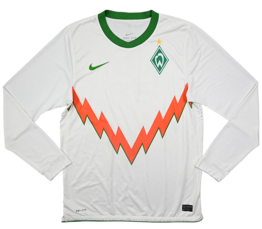 2010-11 WERDER BREMEN PLAYER ISSUE LONGSLEEVE SHIRT L