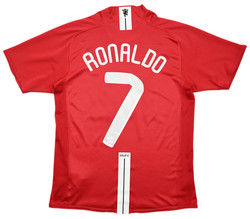 2007-09 MANCHESTER UNITED *RONALDO* KOSZULKA S