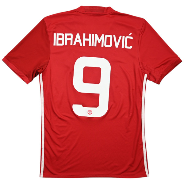 2016-17 MANCHESTER UNITED *IBRAHIMOVIC* SHIRT M