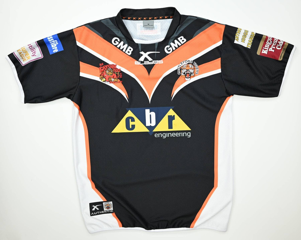 CASTLEFORD TIGERS RUGBY SHIRT M