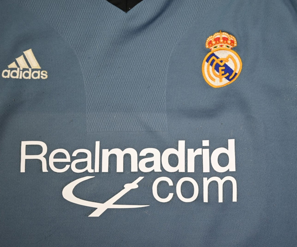 2001 REAL MADRID SHIRT XXL