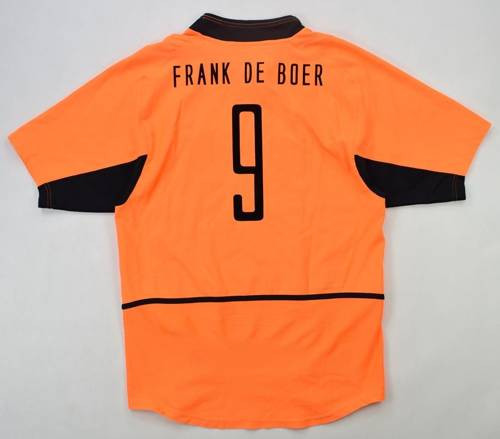 2002-04 HOLLAND*FRANK DE BOER* SHIRT S