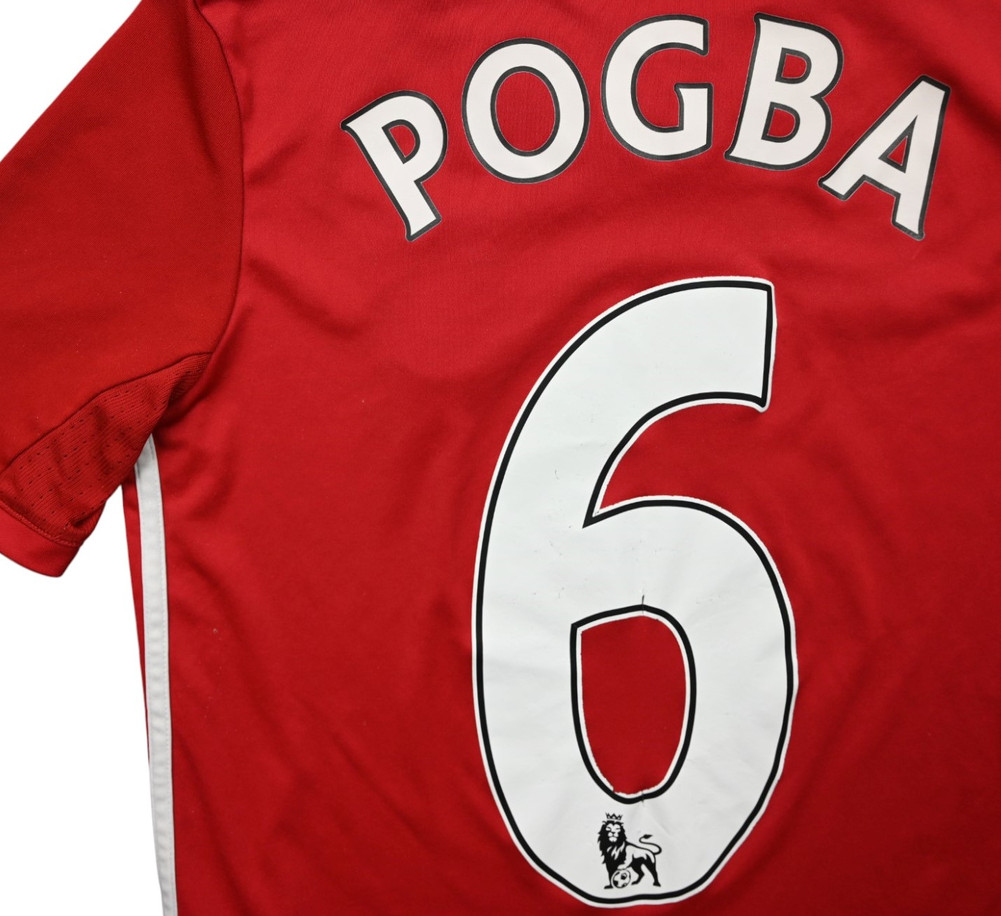 2016-17 MANCHESTER UNITED *POGBA* KOSZULKA M. BOYS