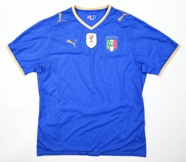 2007-08 ITALY SHIRT L