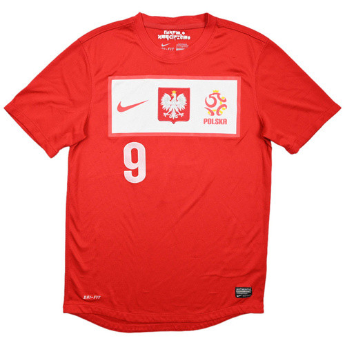 2012-13 POLAND *LEWANDOWSKI* SHIRT S
