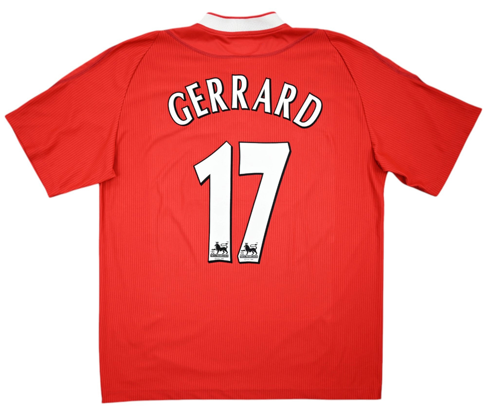 2002-04 LIVERPOOL *GERRARD* KOSZULKA XL