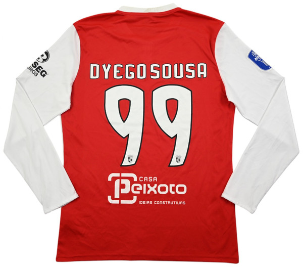 2018-19 BRAGA *DYEGO SOUSA* LONGSLEEVE KOSZULKA XL