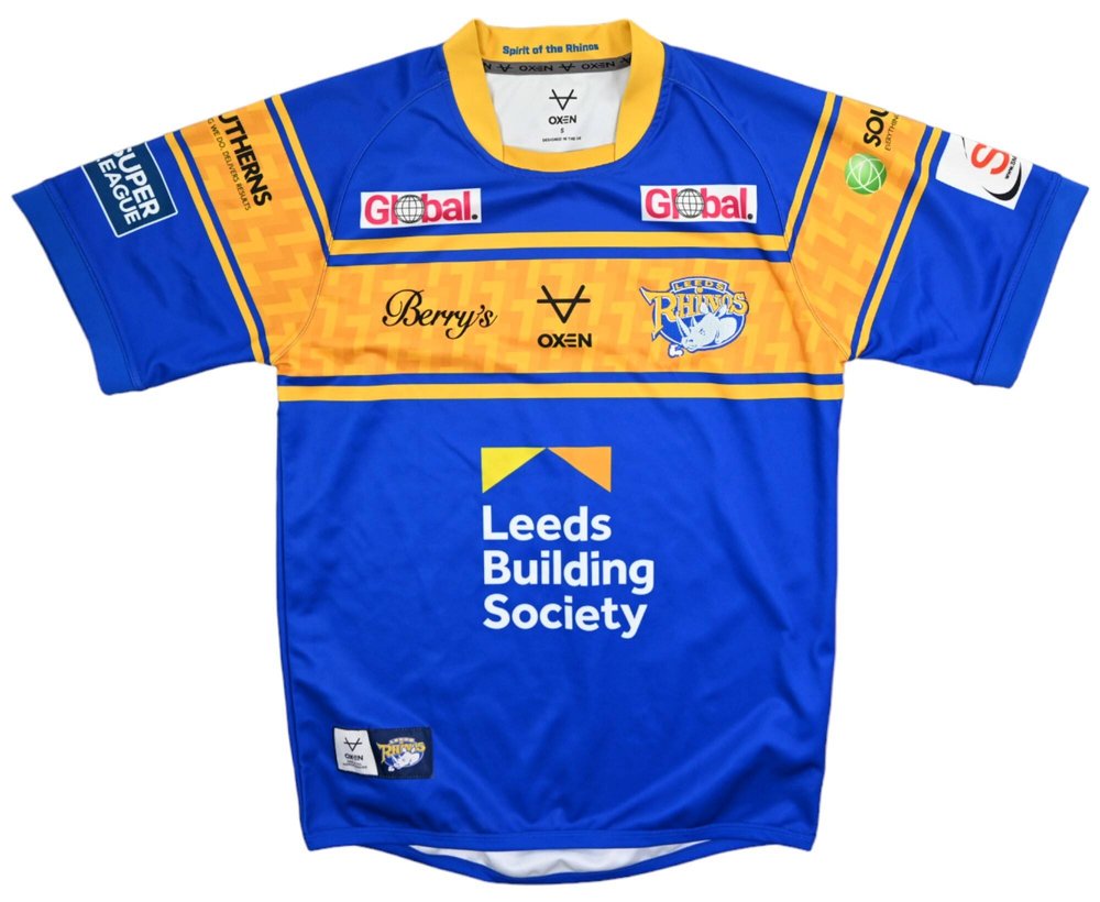 LEEDS RHINOS RUGBY SHIRT S