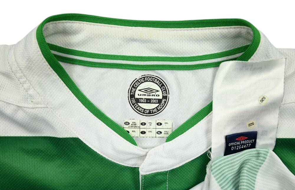 2003-04 CELTIC GLASGOW KOSZULKA XXL