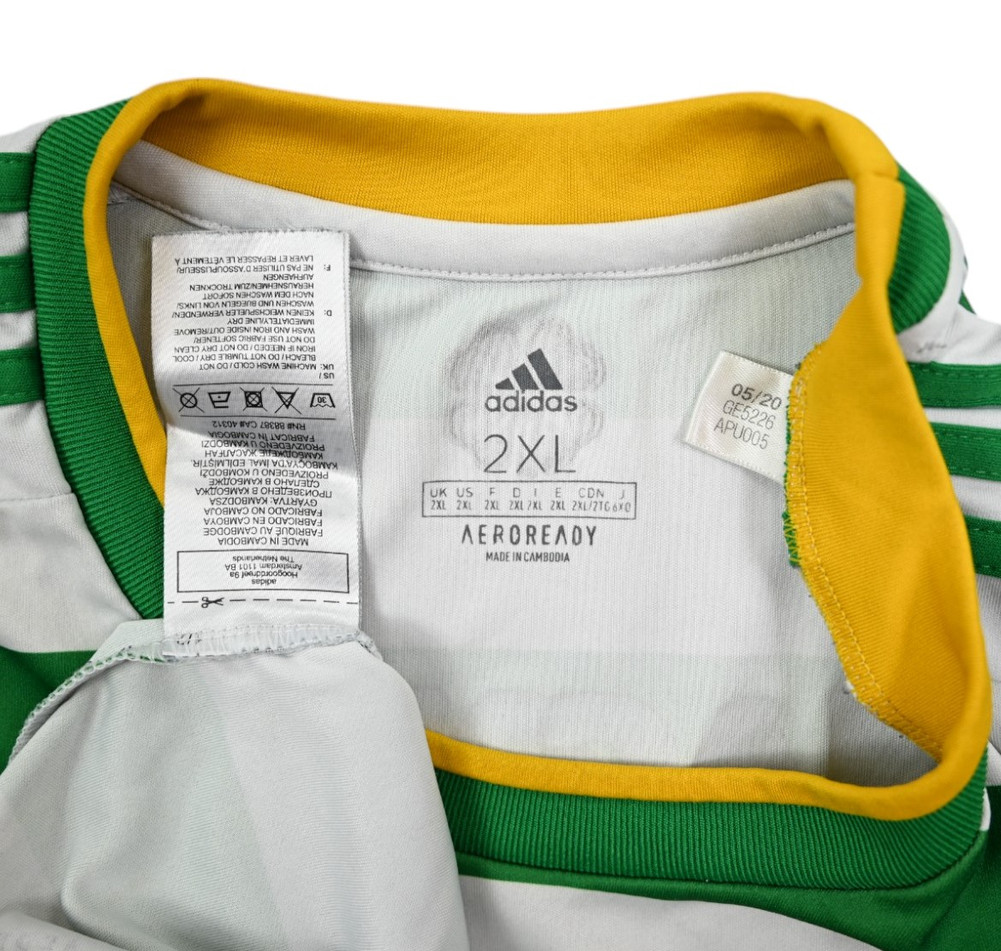 2020-21 CELTIC SHIRT XXL