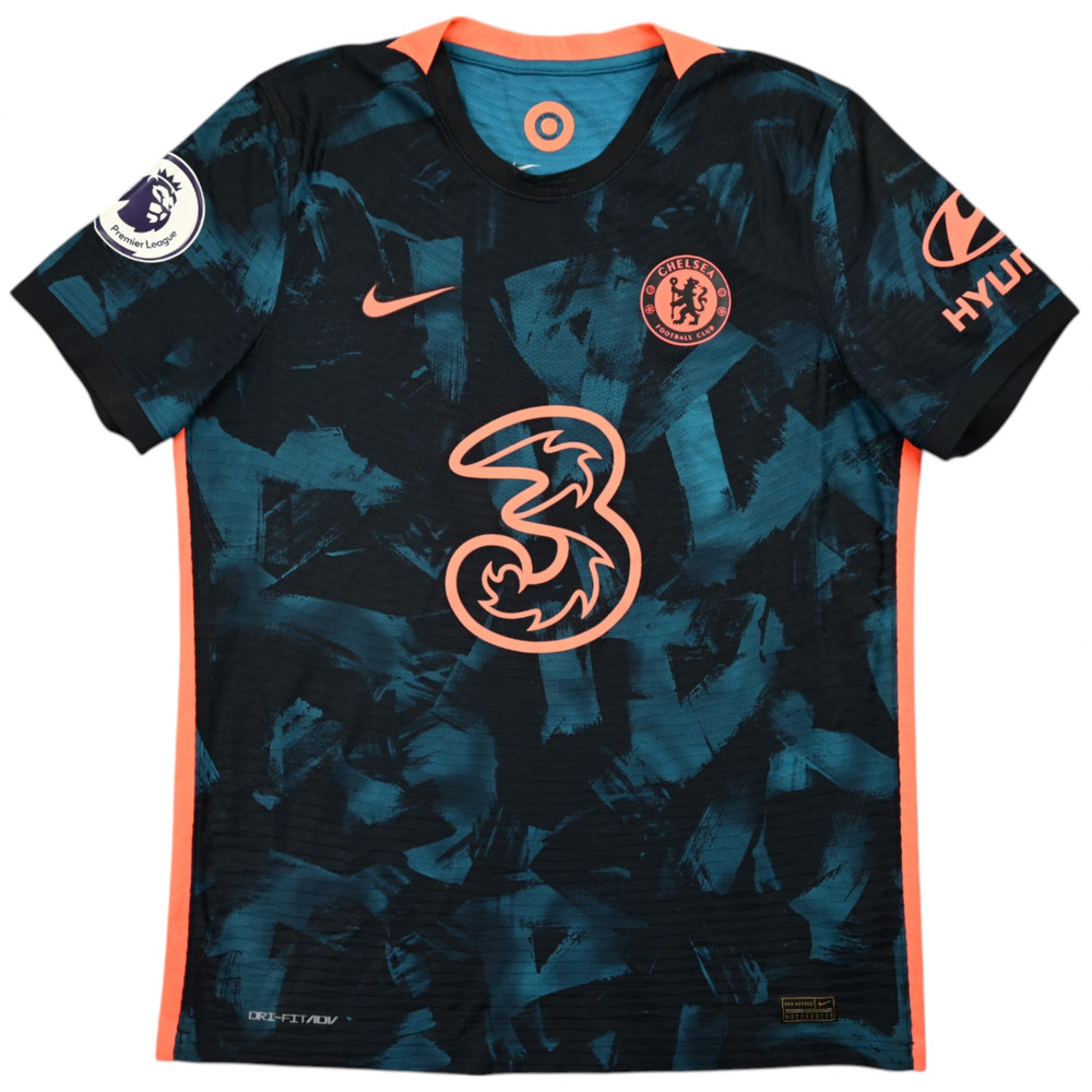 2021-22 CHELSEA *LUKAKU* PLAYER ISSUE SHIRT L