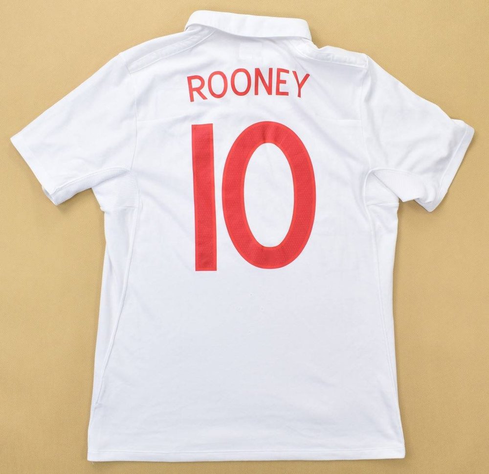 2009-10 ENGLAND *ROONEY* SHIRT L