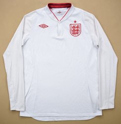 2012-13 ENGLAND LONGSLEEVE SHIRT S