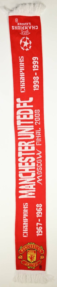 MANCHESTER UNITED CHAMPIONS MOSCOW FINAL 2008 SZALIK