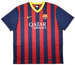 2013-14 FC BARCELONA BASIC SHIRT 2XL