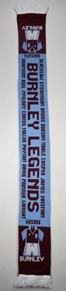 BURNLEY FC SCARF