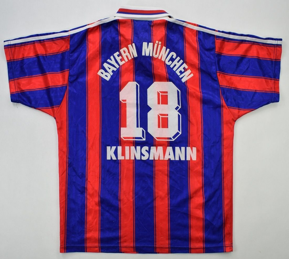 1996-97 BAYERN MUNCHEN *KLINSMANN* KOSZULKA M