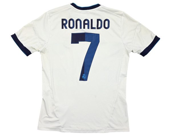 2012-13 REAL MADRID *RONALDO* SHIRT L. BOYS 