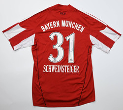 2010-11 BAYERN MUNCHEN *SCHWEINSTEIGER* KOSZULKA S
