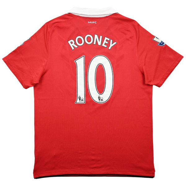 2010-11 MANCHESTER UNITED *ROONEY* KOSZULKA L