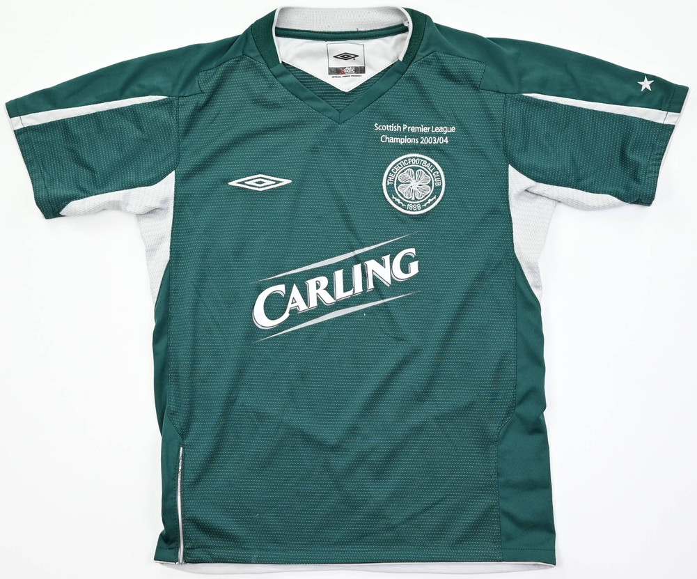 2004-05 CELTIC GLASGOW SHIRT S. BOYS