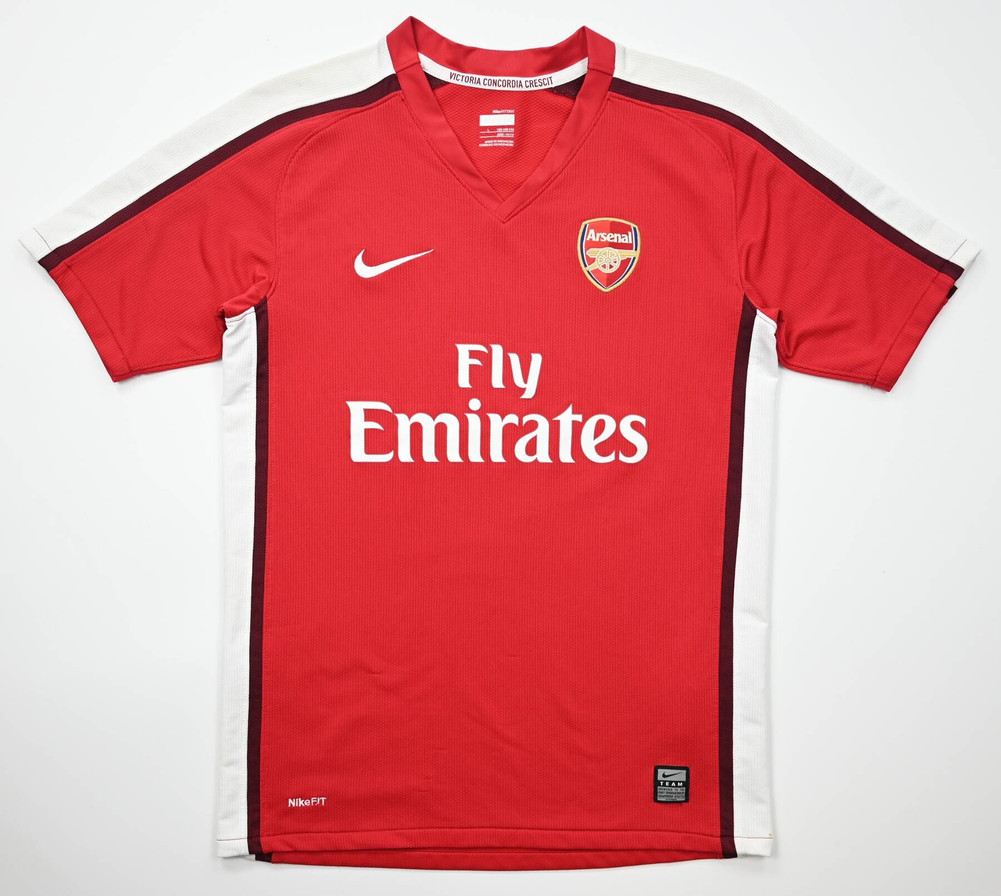 2008-10 ARSENAL LONDON SHIRT L. BOYS