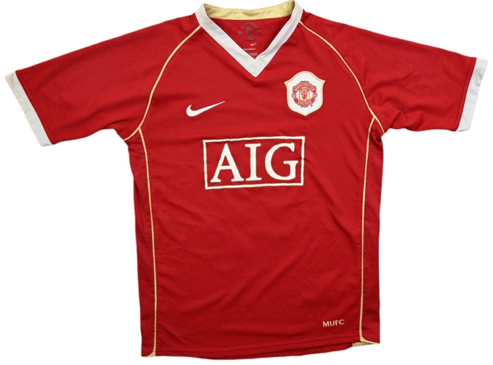 2006-07 MANCHESTER UNITED *CARRICK* SHIRT L. BOYS 