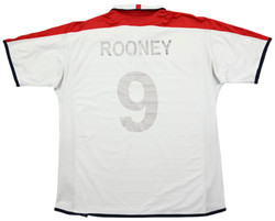 2003-05 ENGLAND *ROONEY* SHIRT 2XL