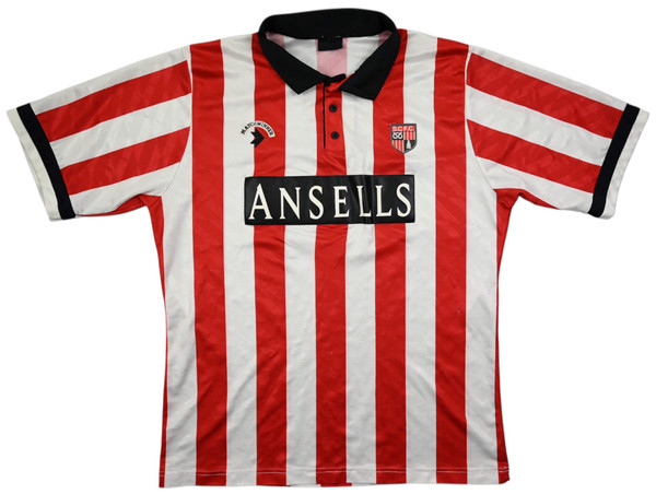 1991-92 STOKE CITY SHIRT L
