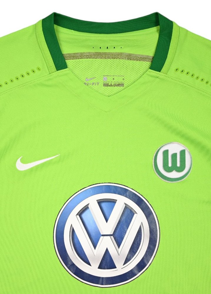 2016-17 VFL WOLFSBURG PLAYER ISSUE SHIRT M