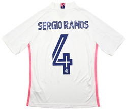 2020-21 REAL MADRID *SERGIO RAMOS* SHIRT L. BOYS