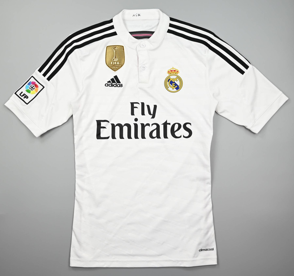 2014-15 REAL MADRID SHIRT XS