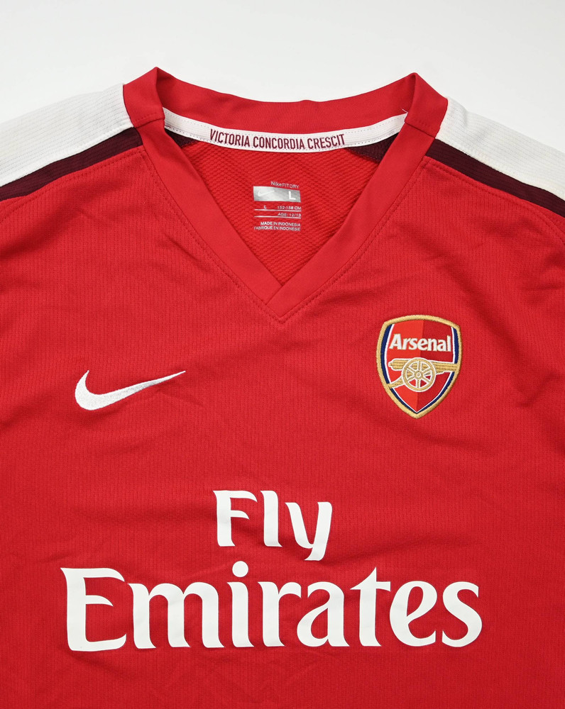 2008-10 ARSENAL LONDON SHIRT L. BOYS