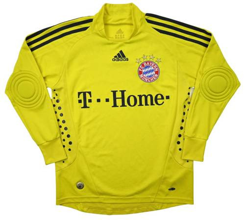 2008-09 BAYERN MUNICH GOALKEEPER SHIRT L. BOYS