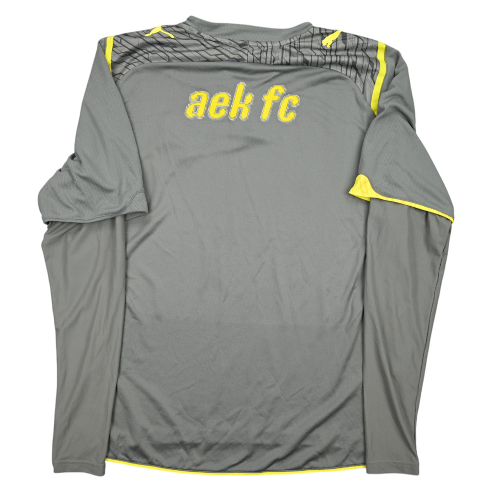 2009-10 AEK ATHENS LONGSLEEVE SHIRT XL