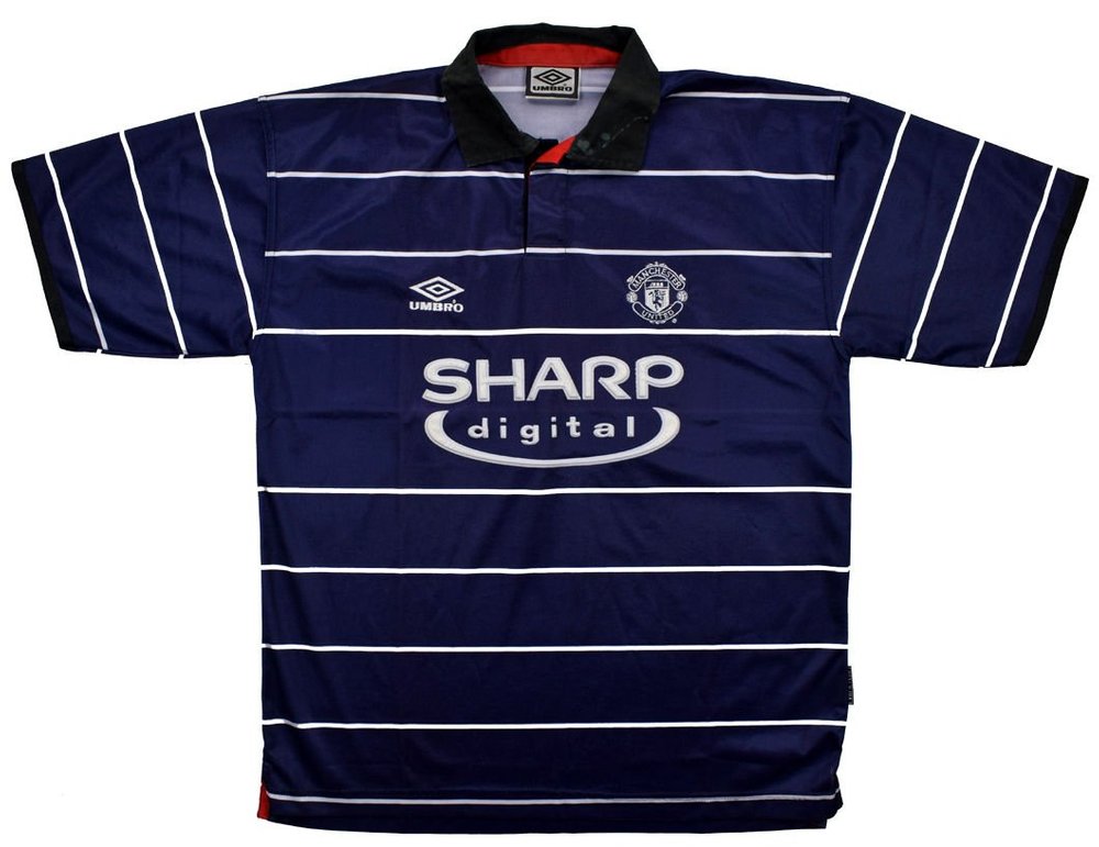 1999-00 MANCHESTER UNITED SHIRT M