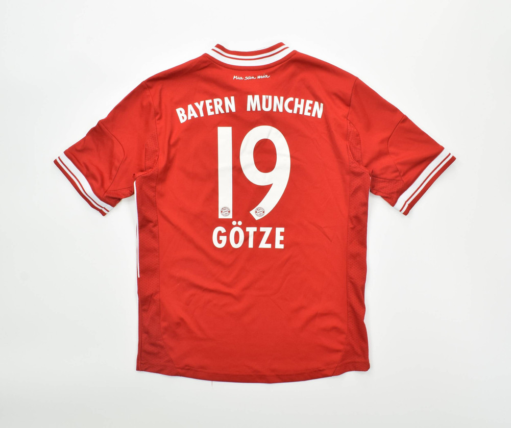 2013-14 BAYERN MUNCHEN *GOTZE* SHIRT M. BOYS