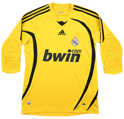 2008-09 REAL MADRID *VAN DER MEER* GOALKEEPER SHIRT S