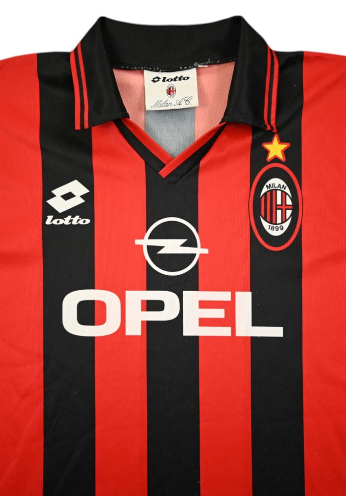 1995-96 AC MILAN LONGSLEEVE SHIRT S