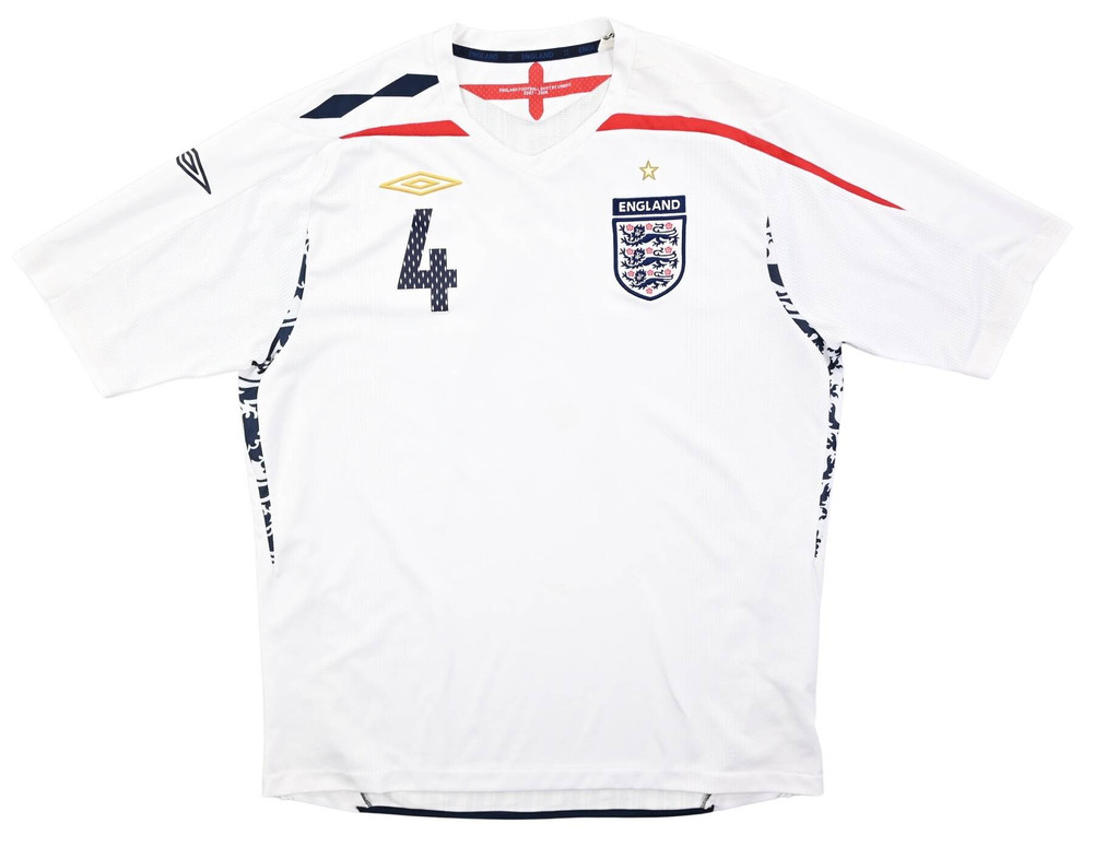 2007-09 ENGLAND *GERRARD* KOSZULKA XL
