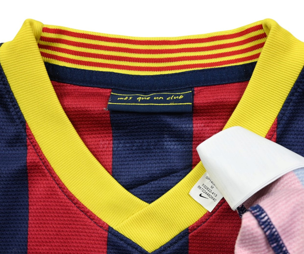 2013-14 BARCELONA *MESSI* SHIRT M