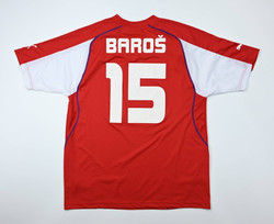 2003-04 CZECH REPUBLIC *BAROS* PLAYER ISSUE SHIRT XL